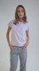 Polera Manga Corta Mujer Graphic Morado Merrell