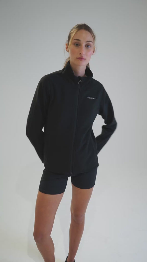 Polar Mujer Core Full Zipper Negro Merrell