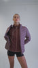 Parka Mujer Full Zipper Morado Merrell